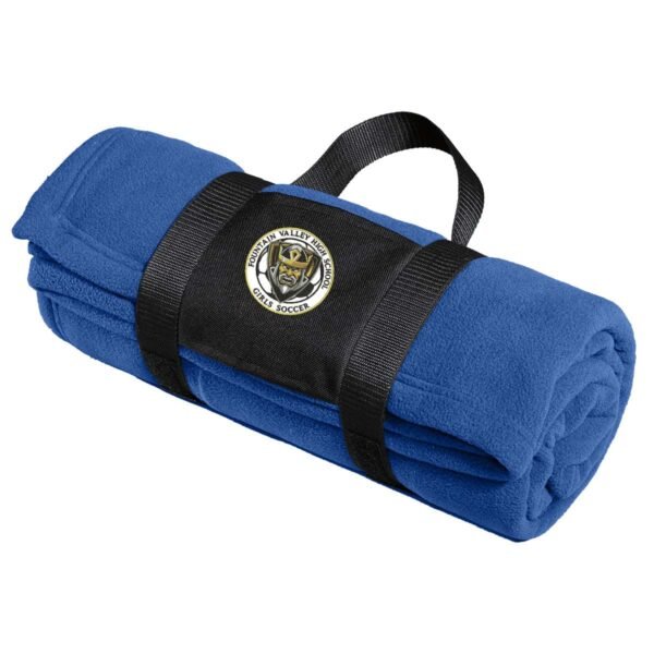 Port Authority® Fleece Blanket with Carrying Strap
