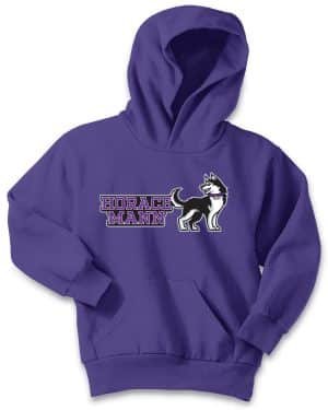 Classic fleece hoodie. Youth