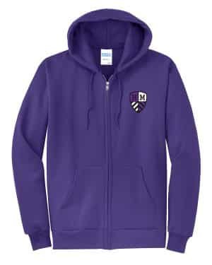 zippered hoodie Adult