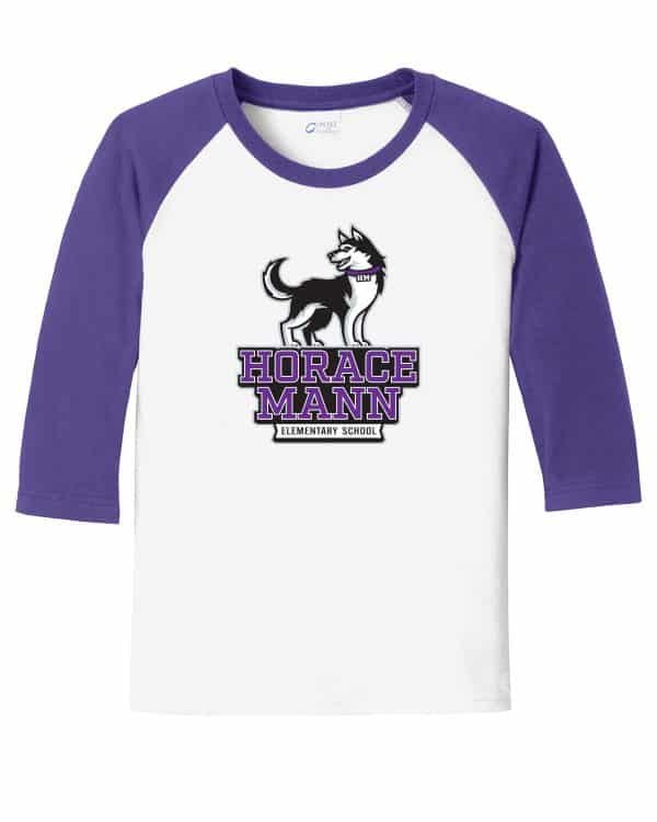 Baseball style T shirt