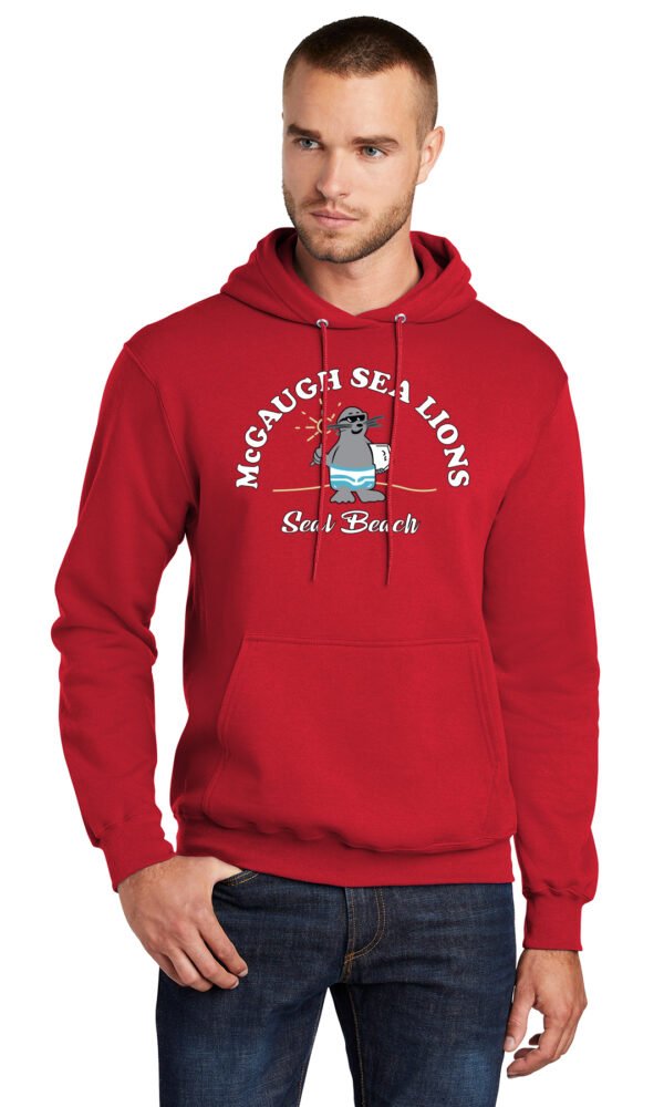 Fleece Pullover Hooded Sweatshirt