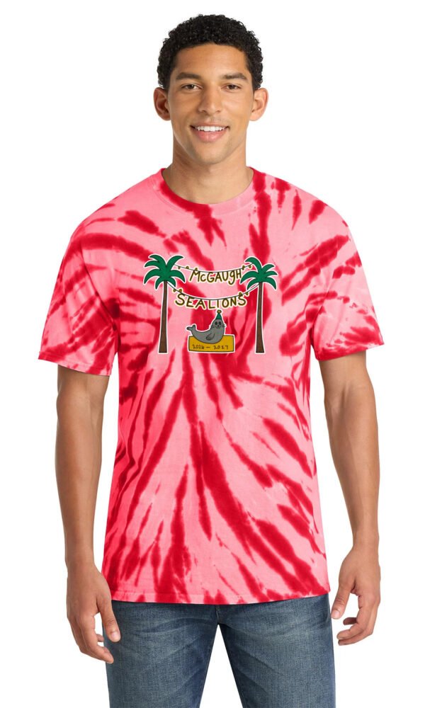 Tie-Dye Tee Burst SEA LIONS PALM