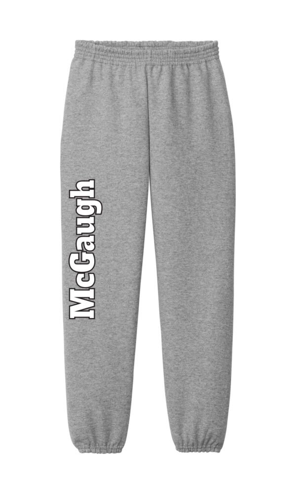 Cotton/Poly fleece  50/50 fleece joggers pants No pockets.