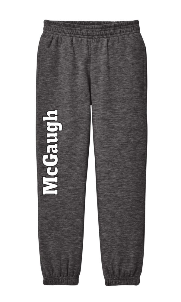 Youth Cotton/poly 8.2 oz fleece. Side seam pockets