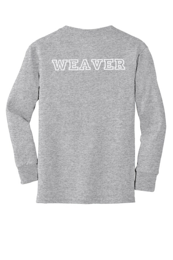 Port & Company® Youth Long Sleeve Core Cotton Tee - Image 2