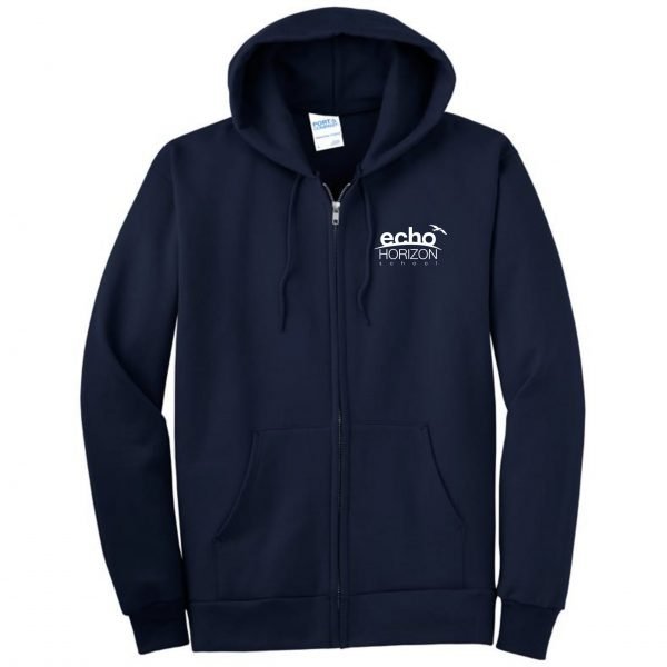 adult navy hoodie